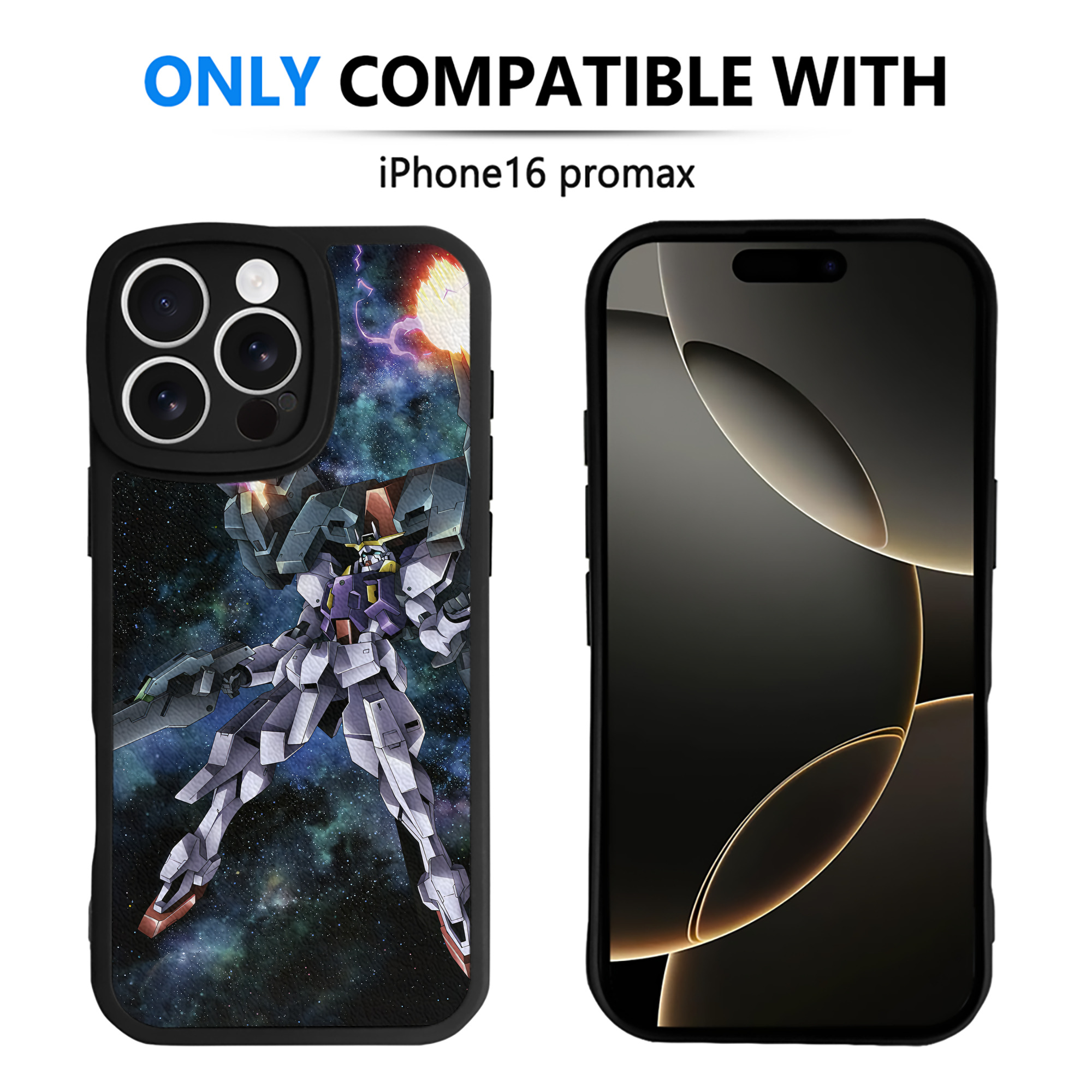 （画像用） 機動戦士ガンダム Mobile Suit Gundam 【iPhone 16シリーズ対応】シリコンスマホケース（レザー調） 材質：シリコン
